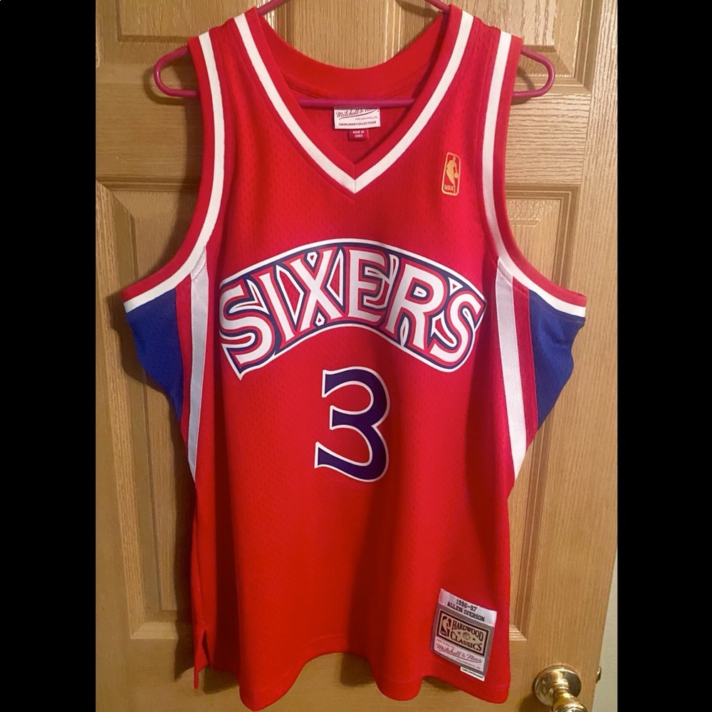 Iverson Mitchell and Ness Jersey